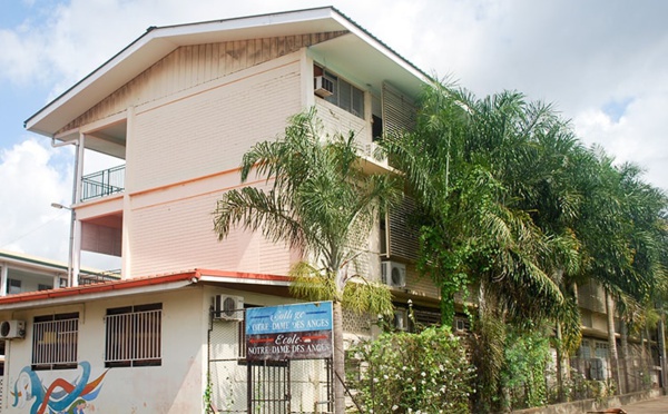 L'école maternelle Notre Dame des Anges est fermée