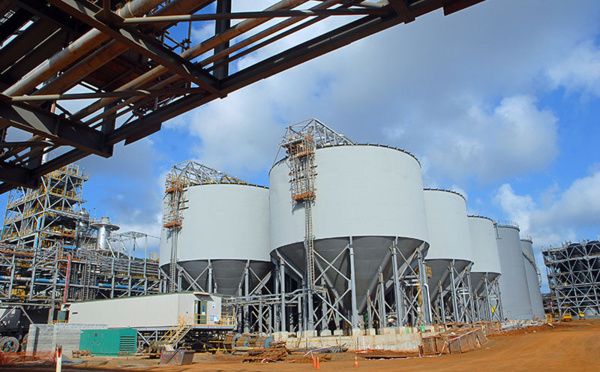 Manifestation à Nouméa contre la vente de l'usine de nickel du Brésilien Vale