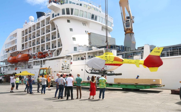 Un second hélicoptère embarqué sur l’Aranui