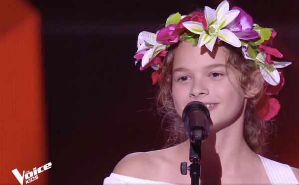 Carton plein pour Noémie à The Voice Kids