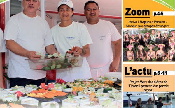 Te Honoraatira: Le dernier numéro du magazine communal de Papeete vient de paraître