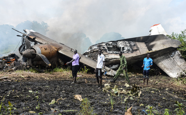 Soudan du Sud: sept morts dans le crash d'un avion