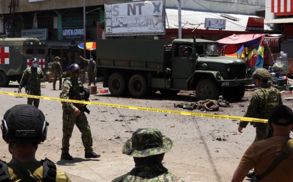Philippines: au moins 14 morts dans un double attentat à Jolo