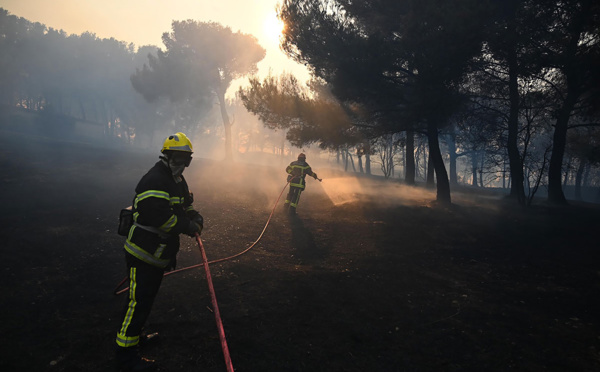 Feu fixé dans les Bouches-du-Rhône, 300 hectares brûlés