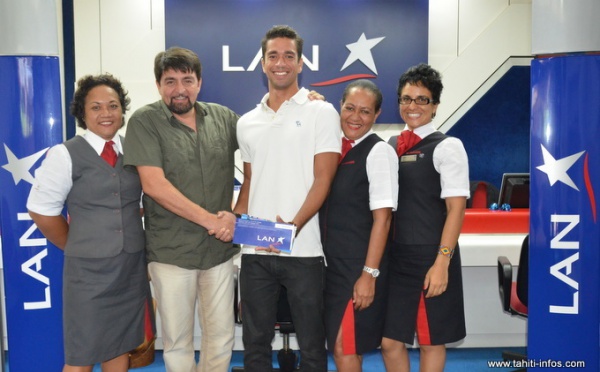 Heiva MEURISSE remporte le concours de Lan Chile et partira au Brésil en 2013