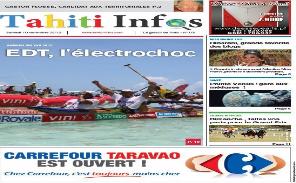 TAHITI INFOS N°3 du 10 novembre 2012