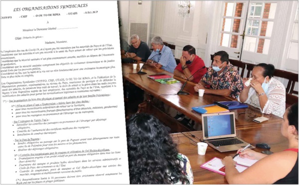 Une menace de "grève générale" contre la gestion de la crise Covid