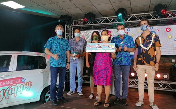 ​Une Suzuki et un jet sea pour une gagnante "happy"