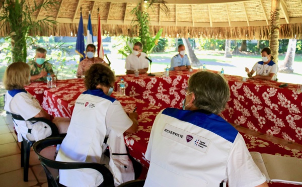 Les réservistes sanitaires à pied d'œuvre