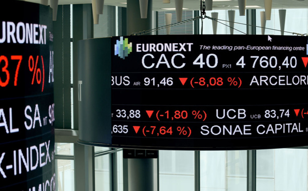 Pandémie: les résultats cumulés des sociétés du CAC 40 basculent dans le rouge