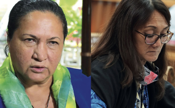 Sénatoriales : Eliane Tevahitua et Teumere Atger suppléantes du Tavini