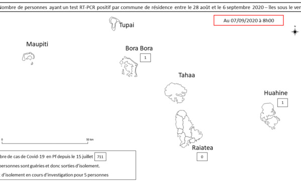 Le virus se diffuse dans les îles