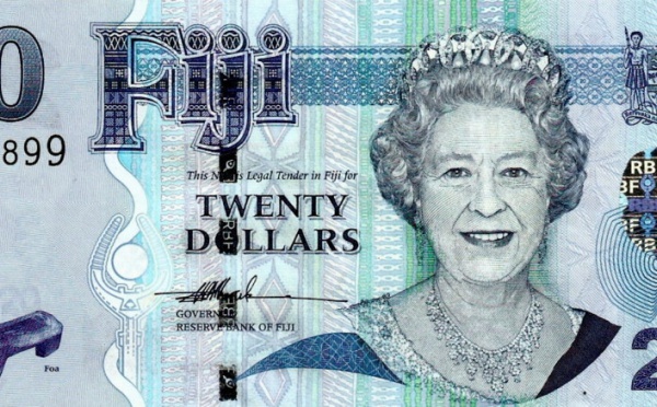 La Reine Elizabeth disparaît des billets et pièces fidjiens