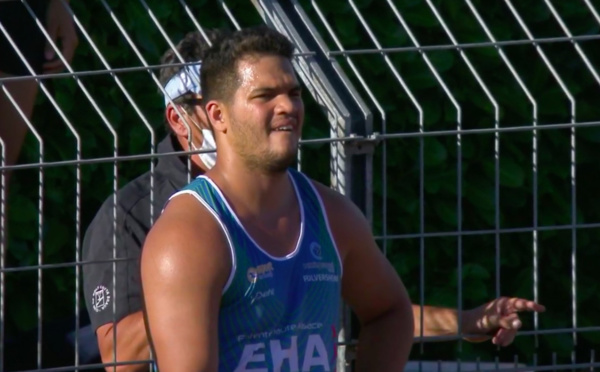 Teura Tupaia vice-champion de France élite au javelot