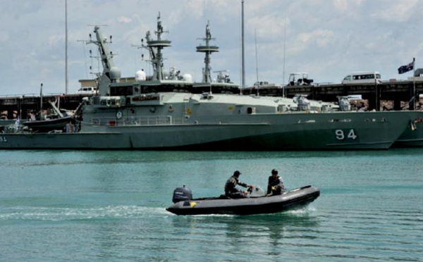 Vol d’armes à la base navale de Darwin