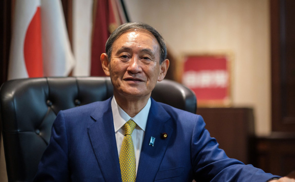 Japon: Yoshihide Suga remporte l'élection du parti au pouvoir pour remplacer Abe