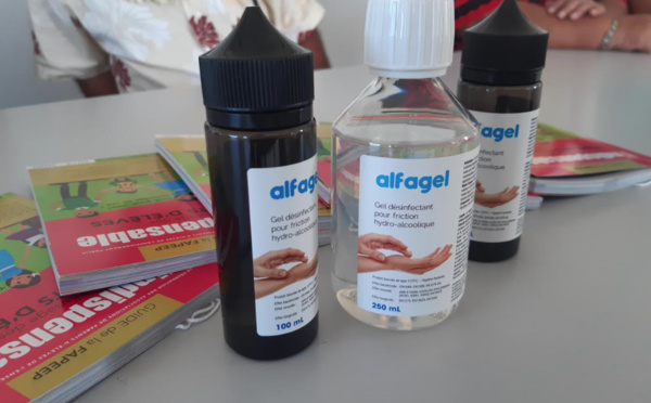 ​2 000 gels pour dix écoles de Faa'a en difficulté budgétaire