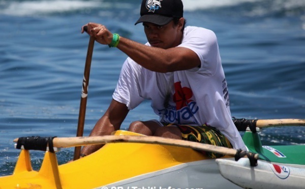 Va’a V1  « Toa No Matavai »: Clovis Tropee s’impose, Manutea Owen impressionne