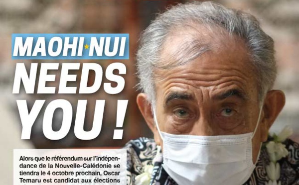 À la UNE de Tahiti Pacifique vendredi 18 septembre 2020