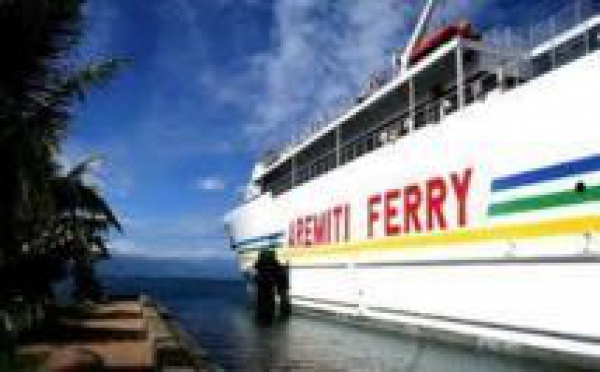 Arrêt technique du navire Aremiti Ferry prolongé jusqu'au Lundi 10 Décembre