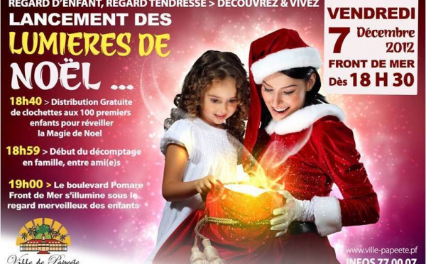 “Lumières de Noël sur le front de mer : vendredi 7 décembre “