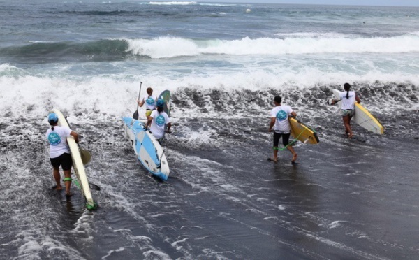 Stand up Paddle : Iron Sup Challenge Taharu'u