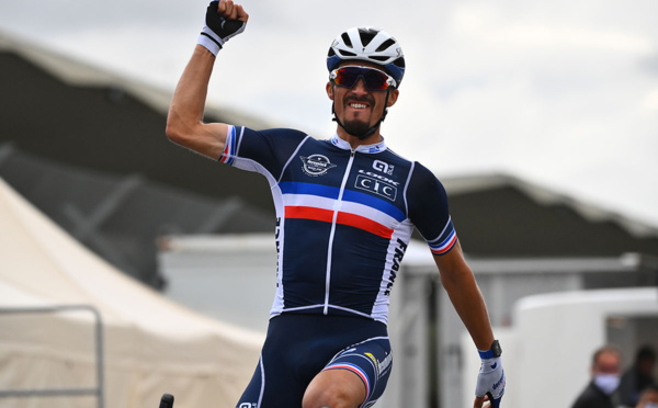 Mondiaux: Alaphilippe rêve en arc-en-ciel
