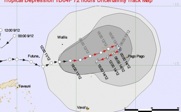 Fidji: La dépression se transforme en cyclone « Evan »