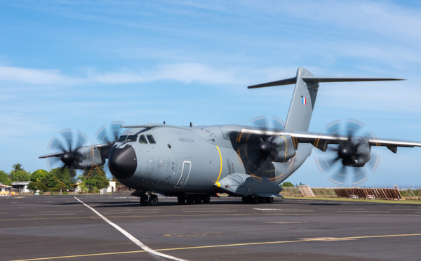 ​L'A400M de retour en Polynésie