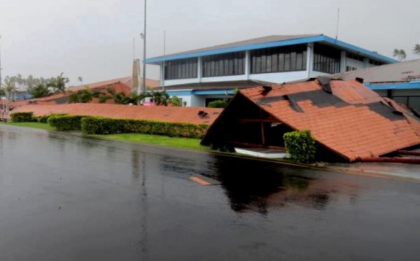 Le cyclone Evan frappe Samoa de plein fouet