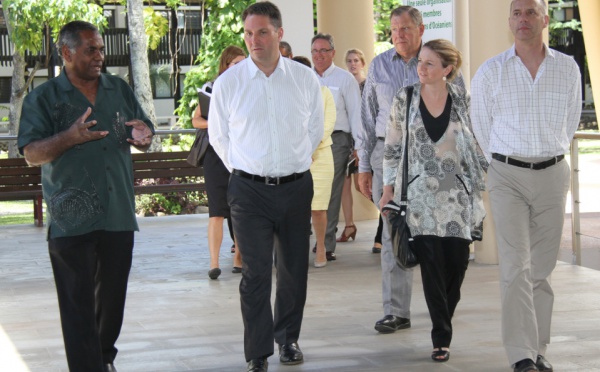 Richard Marles, Secrétaire d’Etat australien pour les affaires étrangères, a été reçu par la Communauté du Pacifique Sud