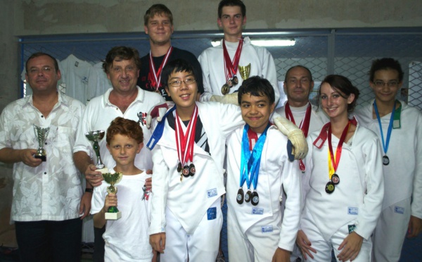 1ère compétition trimestrielle à l'Escrime Tiki Club