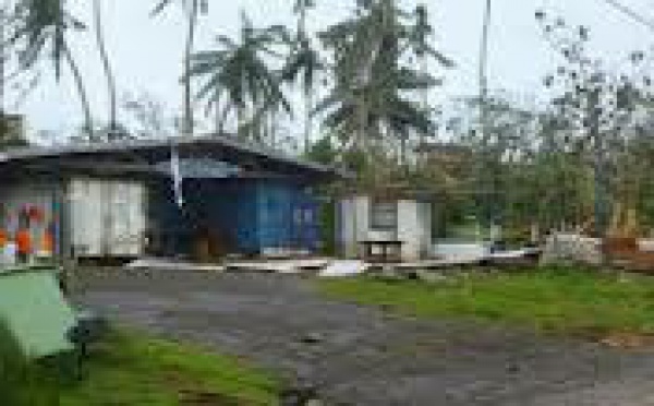 Lurel mercredi et jeudi à Wallis, durement frappée par le cyclone Evan