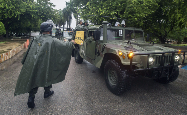 L'ouragan Delta s'abat sur le Mexique