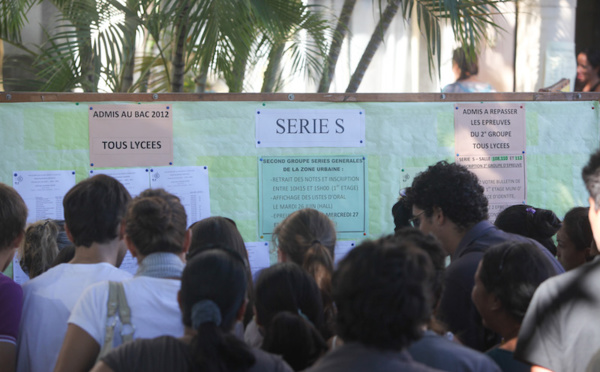 Seulement un bachelier polynésien sur trois poursuit ses études