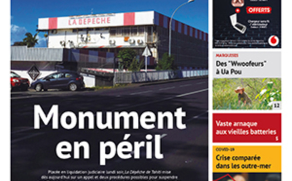 TAHITI INFOS N°1756 du 14 octobre 2020