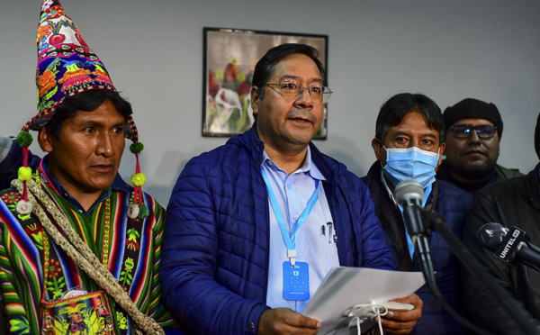 Bolivie: Luis Arce, dauphin d'Evo Morales, vainqueur de la présidentielle