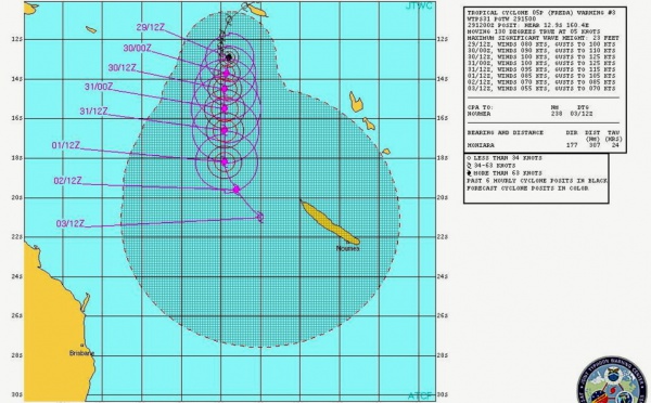 Après les îles Salomon, le cyclone Freda menace la Nouvelle-Calédonie