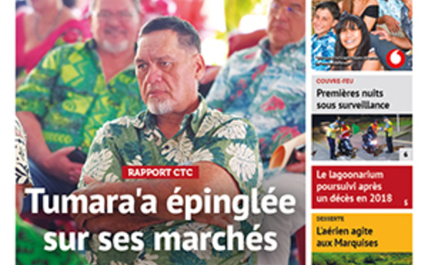 TAHITI INFOS N°1764 du 26 octobre 2020