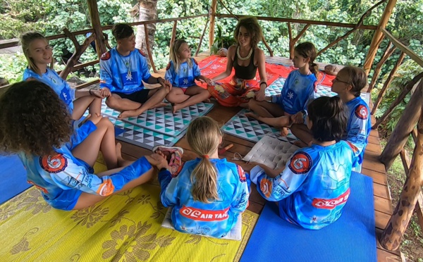 Sourire à la vie à Tevaitoa