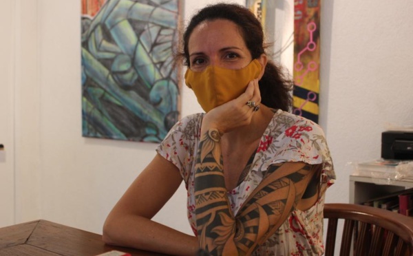 Vaiana Drollet, galeriste depuis 20 ans