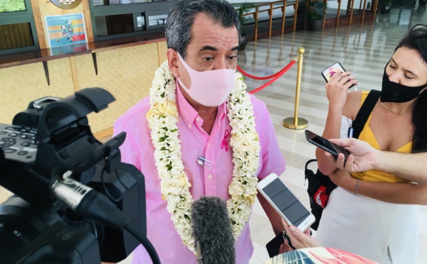 "Je n’ai pas envie qu’il y ait un confinement" martèle Edouard Fritch