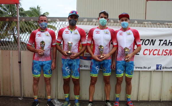 Zorgnotti, Loreille, Gobrait et Marquant s'offrent le chrono par équipe