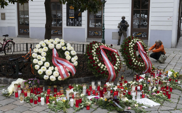 Vienne retrouve sa vie confinée, questions sur le suivi de l'assaillant