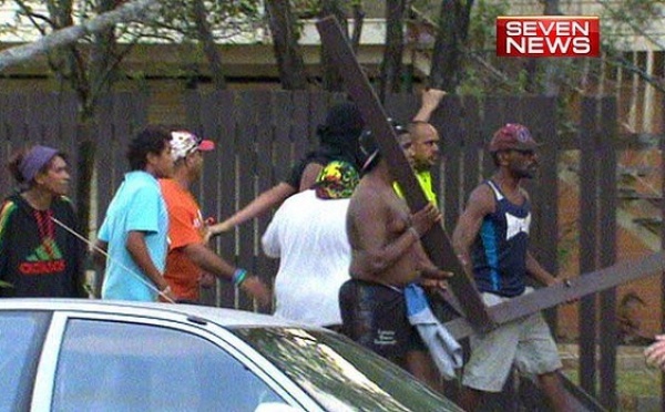 Affrontements entre Océaniens et Aborigènes de Brisbane