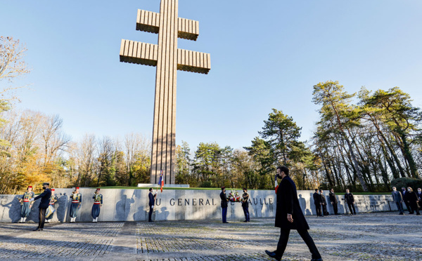 Macron à Colombey pour le 50e anniversaire de la mort de de Gaulle
