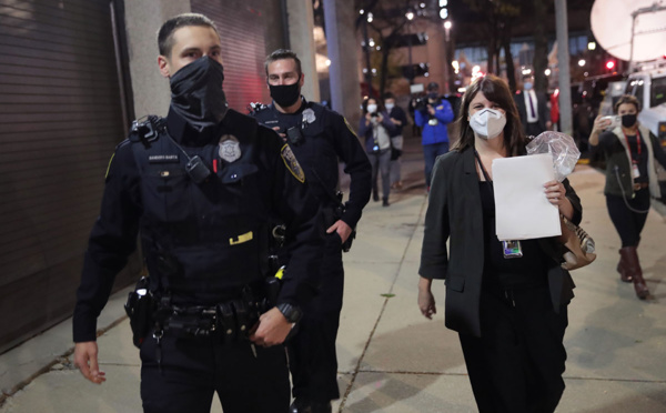 Etats-Unis: "aucune preuve" de piratage des élections, la Chine félicite Biden