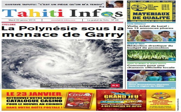 TAHITI INFOS N°28 du 22 janvier