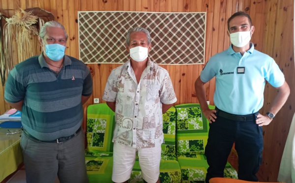 ​Tournée d'inspection pour le commandant