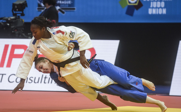 Judo: Agbegnenou (-63 kg) championne d'Europe pour la 5e fois